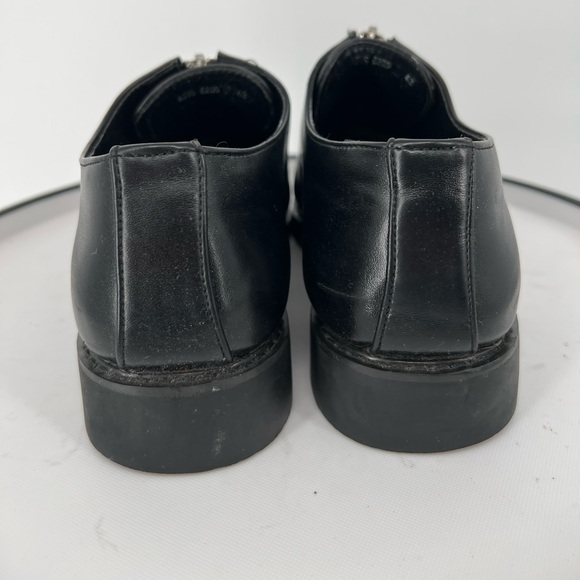 GIUSEPPE ZANOTTI ITALIAN BLACK LEATHER SHOES main image 9